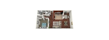 1 Bedroom 1 Bath + Dining Room
