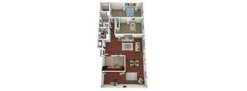 2 Bedroom 2 Bath Deluxe + Den