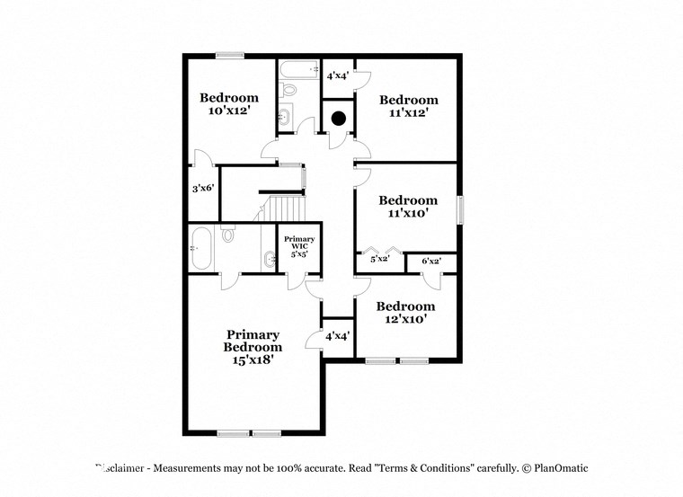 this is the floor plan for a bedroom apartment
