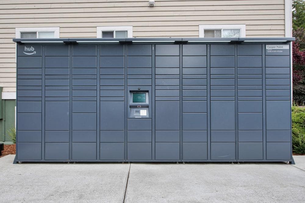 Amazon HUB Package Lockers