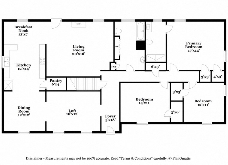 this floor plan is an approximation and may not include the most recent information