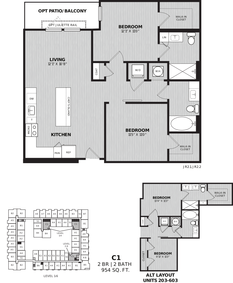 2 Bed/2 Bath-C1 Windsor