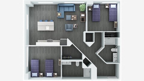 1008 North Glebe Road Studio-2 Beds Apartment for Rent - Photo Gallery 28