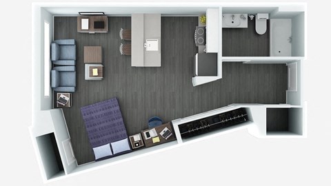 1008 North Glebe Road Studio-2 Beds Apartment for Rent - Photo Gallery 31