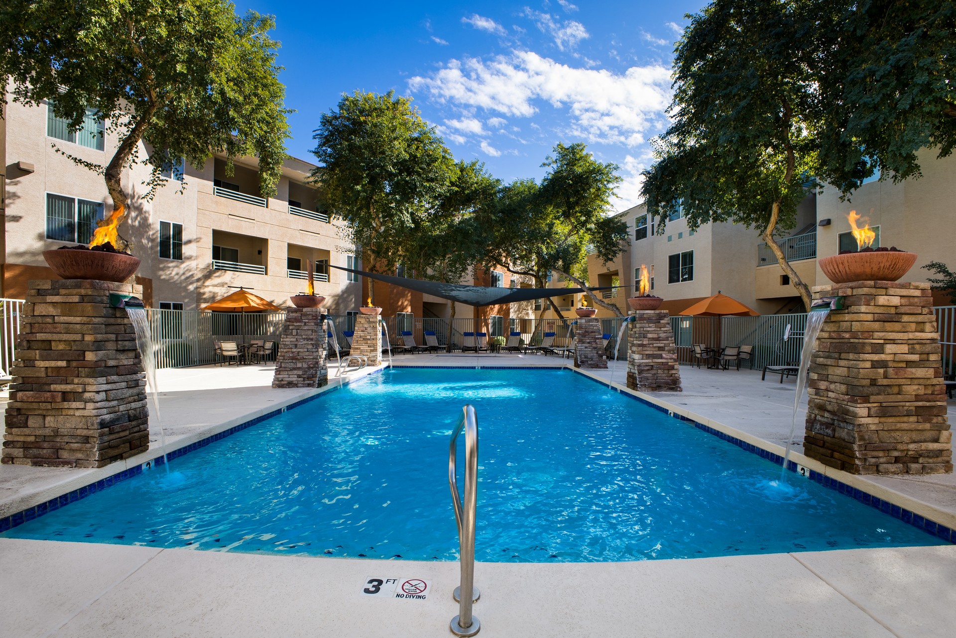 the swimming pool at the ace hotel anaheim convention center