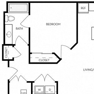 2 Bedroom, 2 Bathroom
