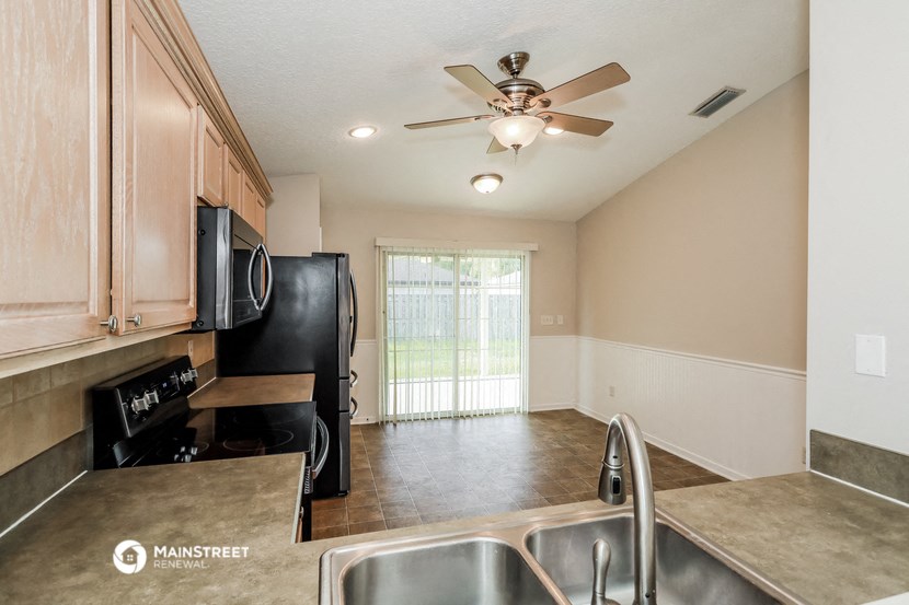 the kitchen of our studio apartment at