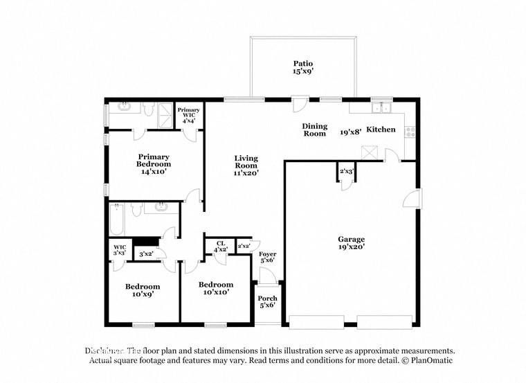 this floor plan is an approximation and may not include the most recent information