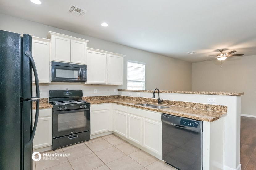 the kitchen is clean and ready for us to use