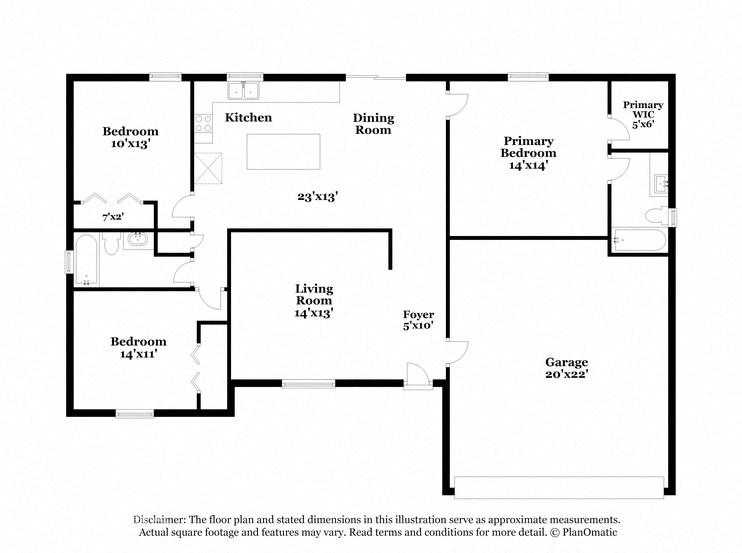 this floor plan is an approximation and may not include the most recent information