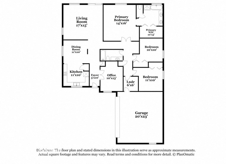 the plan of the floor plan