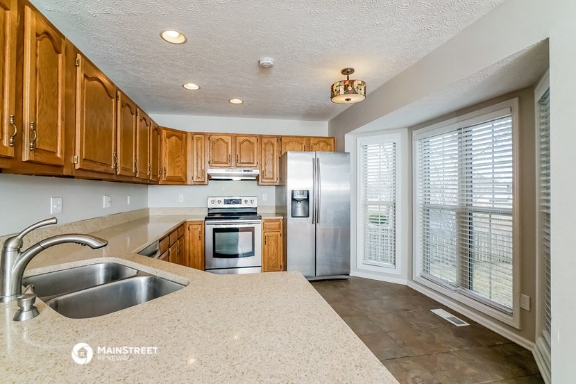 the kitchen is clean and ready for us to use
