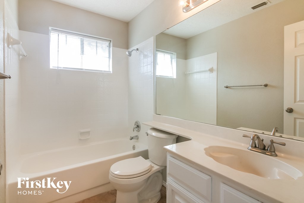 a bathroom with a toilet and a sink and a mirror