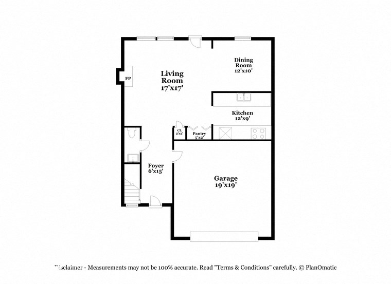 this is the floor plan for a bedroom apartment
