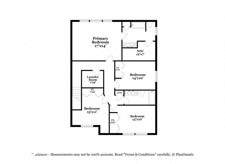 this floor plan is an approximation of our floor plan and may not include everything