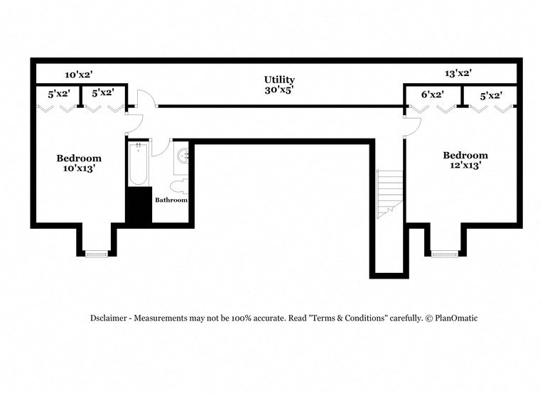 a floor plan of a house with percentages on the floor
