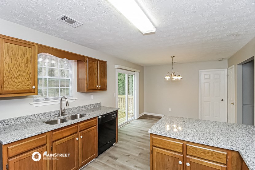 the kitchen is clean and ready for us to use