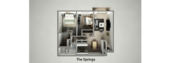 The Springs (2Bed/1Bath) Deluxe