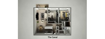 The Canal (2Bed/1Bath) Standard