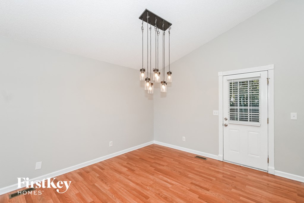 the living room is clean and ready to use