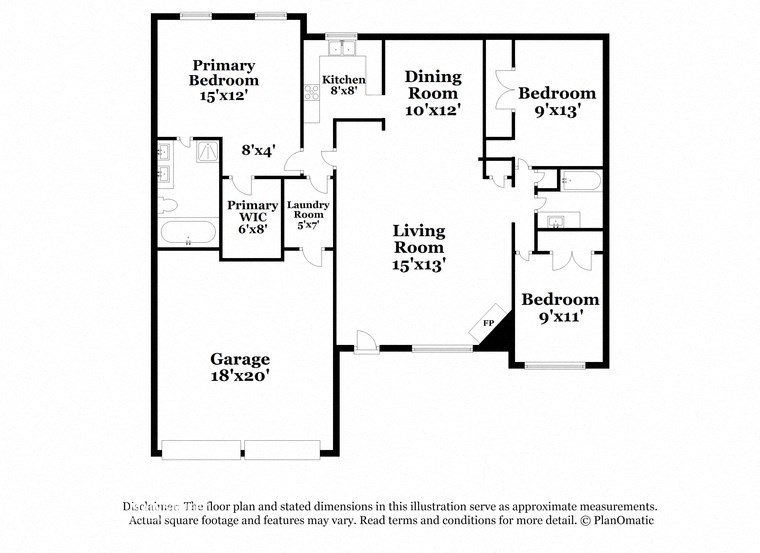 a floor plan of a house with a bedroom and a living room