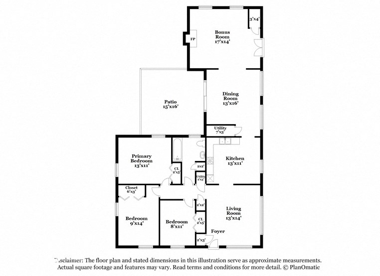 this is the floor plan for the apartment