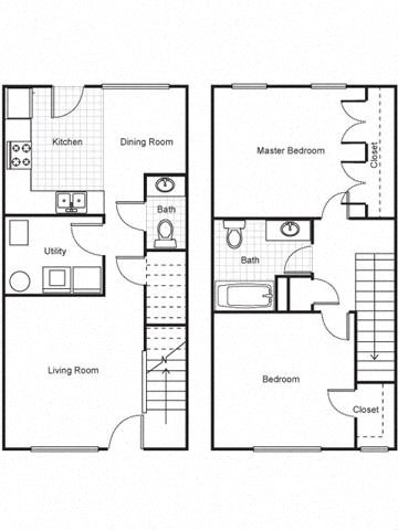 Floor Plans Of Harmony Oaks Apartments In New Orleans La