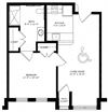 1 Bedroom 1 Bath 2D Floorplan Style C3 1 Bedroom 1 Bath 2D Floorplan Style C3-Legacy Apartments, Pittsburgh, PA 15219