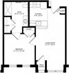 1 Bedroom 1 Bath 2D Floorplan Style A4 1 Bedroom 1 Bath 2D Floorplan Style A4-Legacy Apartments, Pittsburgh, PA 15219