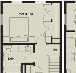 2 Bedroom 1.5 Bath Townhome 2D Floorplan 2 Bedroom 1.5 Bath Townhome 2D Floorplan_North Sarah Apartments, St. Louis, MO