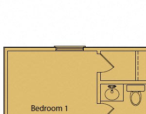 3 Bedroom 2 Bath 2D Floorplan 3 bedroom 2 bath 2D floorplan-Oakland Heights Apartments Exterior, Kansas City, MO