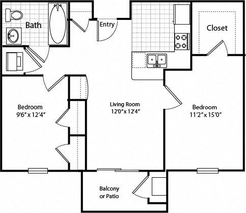 Oakshire Senior Apartments Floor Plans Oakshire Senior Apartments Floor Plans
