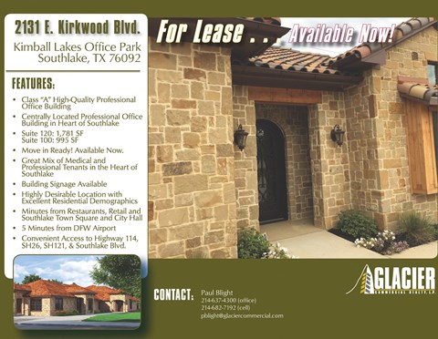 a informational brochure is displayed on the front of a house