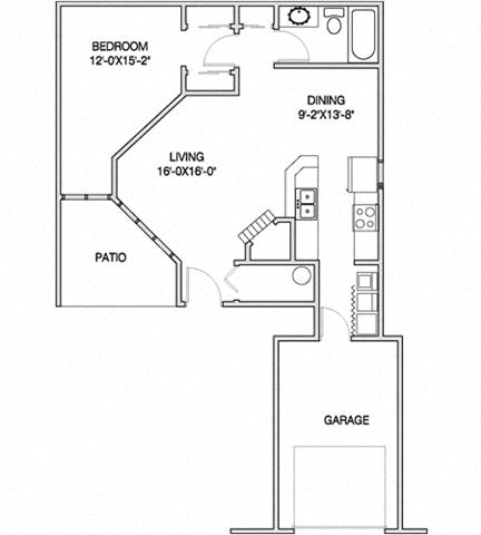 Floor Plans of Stonegate Apartments in New Berlin, WI