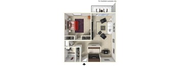 1 bedroom 1 bath