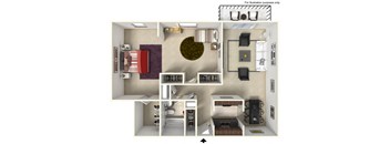 executive 1 bedroom suite 1 bath