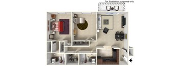 2 bedroom 2 bath