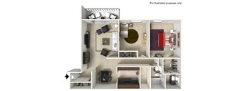 2 bedroom 1.5 bath
