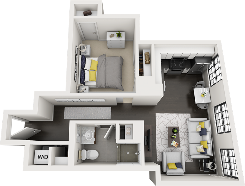 Studio/1 Bath-e10b