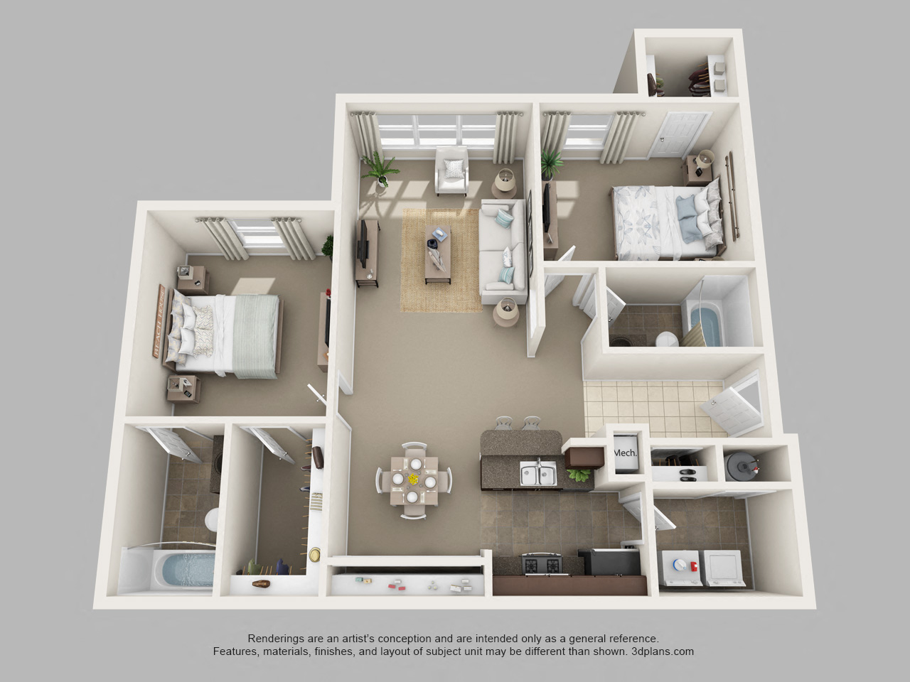 Two bedroom