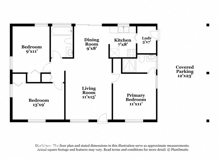 a floor plan of a house with a bedroom and a living room