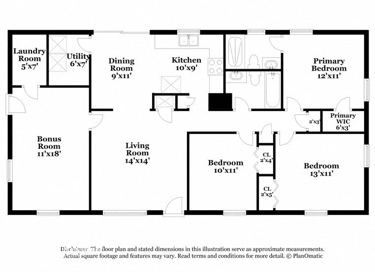 this floor plan is an approximation of our floor plan for our residential home