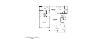 1 Bed 1 Bath Ph 2 Downstairs Deck