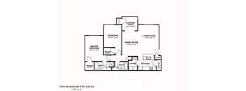 2 Bed 2.5 Bath Townhome