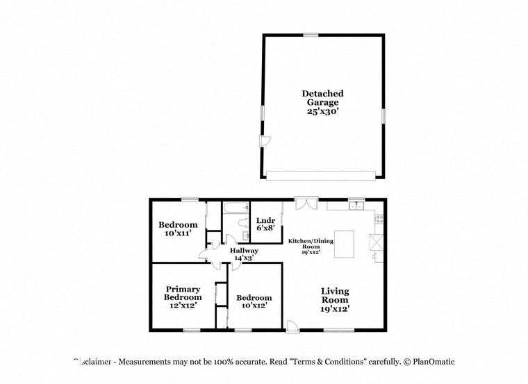 this plan is an approximation of a floor plan of a house