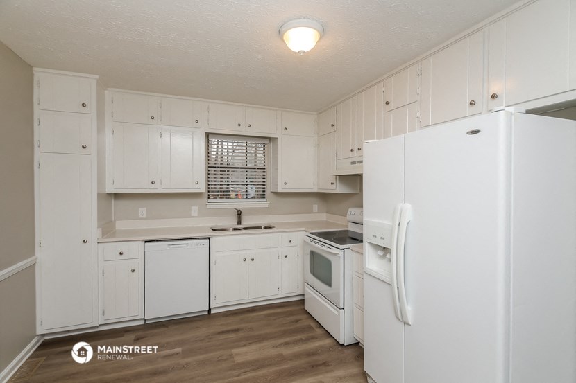 the kitchen of our studio apartment at