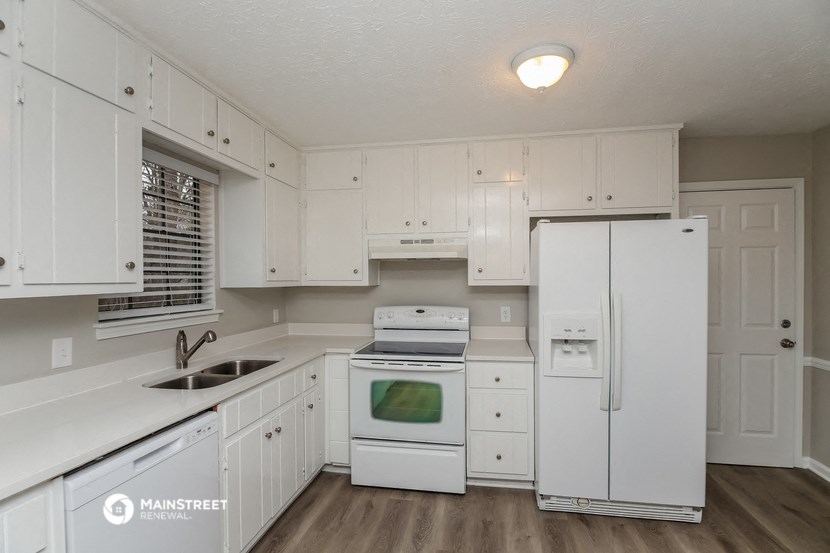 the preserve at ballantyne commons apartment kitchen