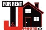 a picture of a house with the for rent and properties logo