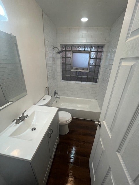 a bathroom with a sink toilet and a bath tub