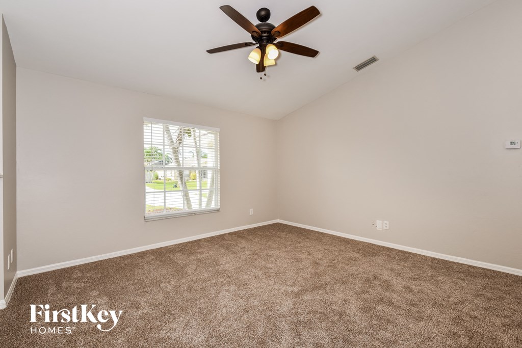 the living room is clean and ready for the guests to use